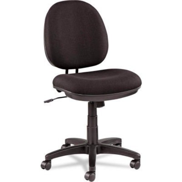 Alera Alera® Interval Swivel/Tilt Task Chair, 100% Acrylic W/Tone-On-Tone Pattern, Black ALEIN4811